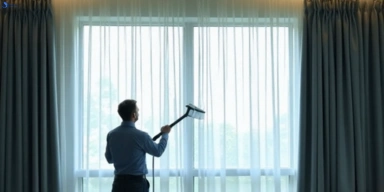 Commercial curtain stain removal service augustine-heights hotels offices restaurants